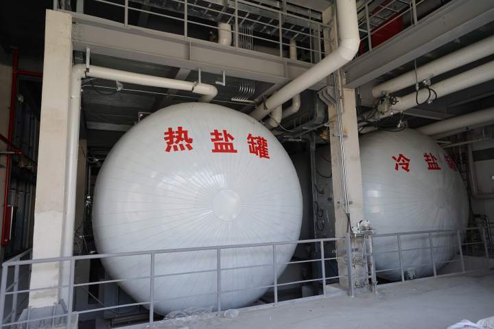 这种盐能当电池钱塘区这个光伏熔盐储热液流储电项目可以