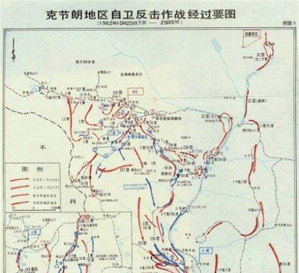 中印自卫反击战克节朗之战24小时全歼王牌旅总指挥部竟设此处