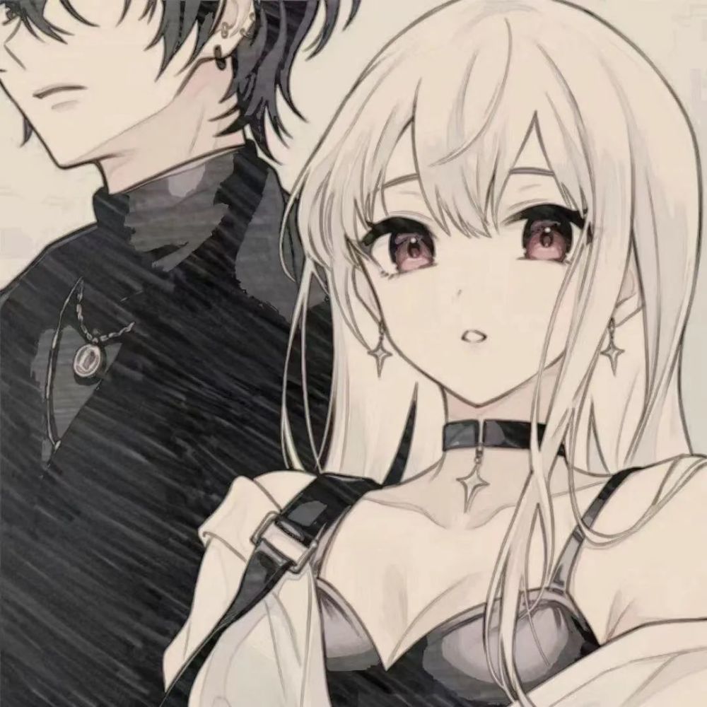 高级感满满的情侣头像_腾讯新闻