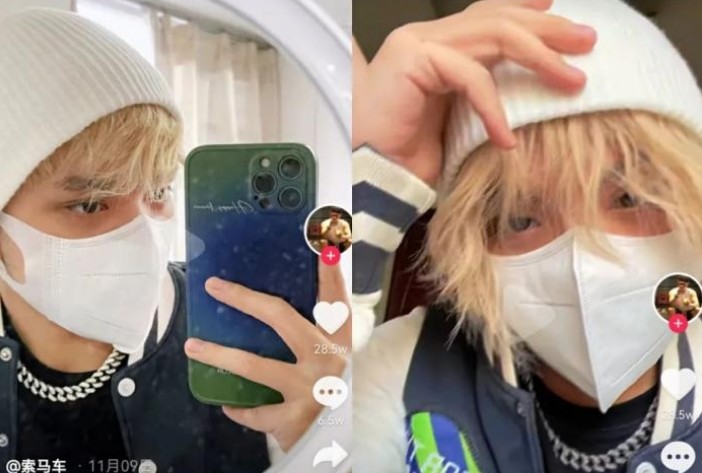 网红摘掉口罩的样子800万粉丝掉了一半加上嘴变成丑男