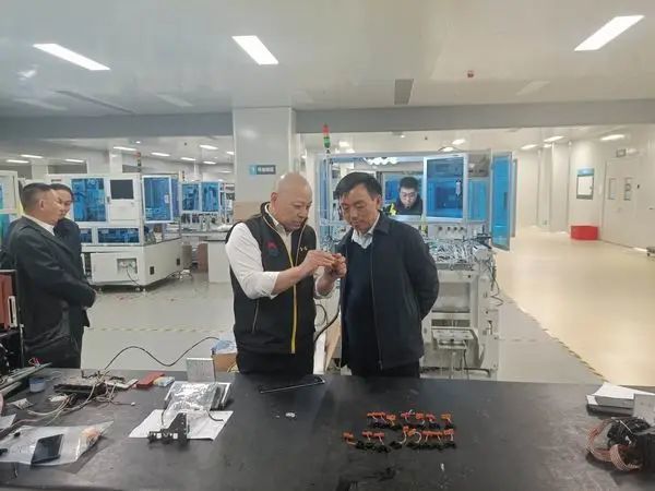 商丘工学院领导到上海金东唐科技有限公司调研考察