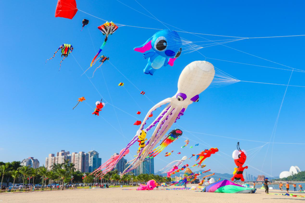 风筝节亮点抢先看本周末香炉湾天空上将现纸鸢飞舞奇观