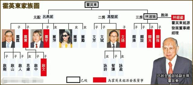 香港霍家族谱 最新图片