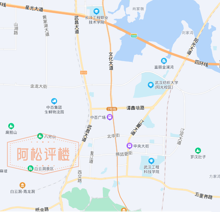 江夏區親生板塊文化大道