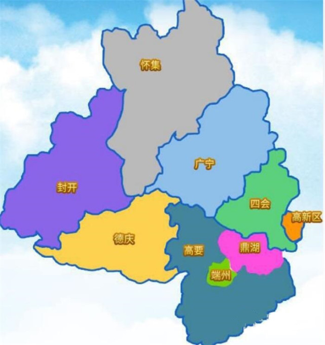 肇庆行政规划图肇庆政府班子概述肇庆这一届政府班子挺有意思,非常