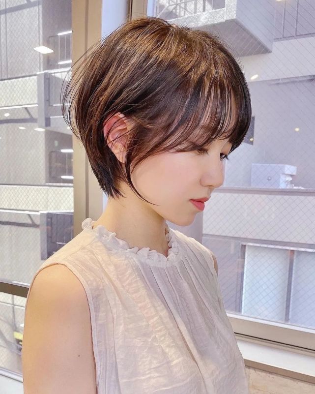 2022年最火潮短发,日系短发经典之作|发型图片库|短发|日系|发型