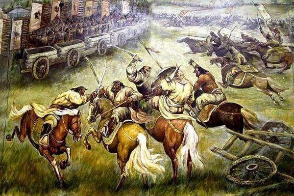 成吉思汗西征大胜消灭敌方40多万军队带走50万女俘虏