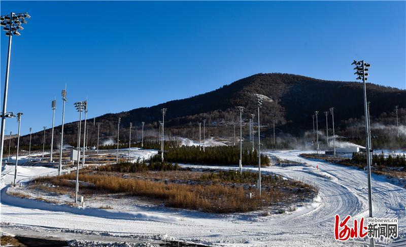 組圖張家口賽區造雪工作有序推進