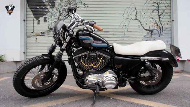 2019年 哈雷 1200 custom|哈雷|深圳市南山区|里程|轮胎|改装|车牌
