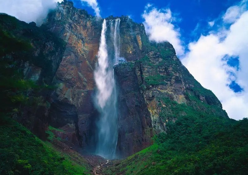 一个寻找雨林中"金子河"的探险者,意外发现了世界上最高的瀑布-趣闻号