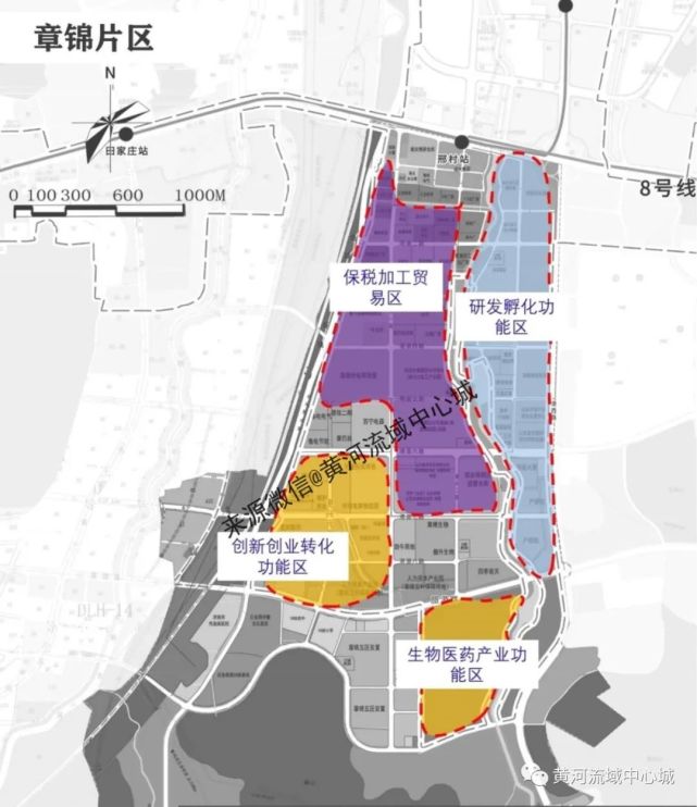 济南高新区产业协同发展布局规划分为五个片区协同发展,分别是建设宜