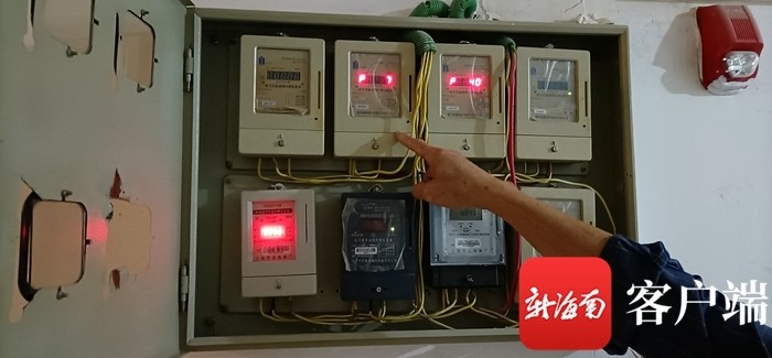 自家電錶被錯接線路海口一小區業主被偷5700多度電