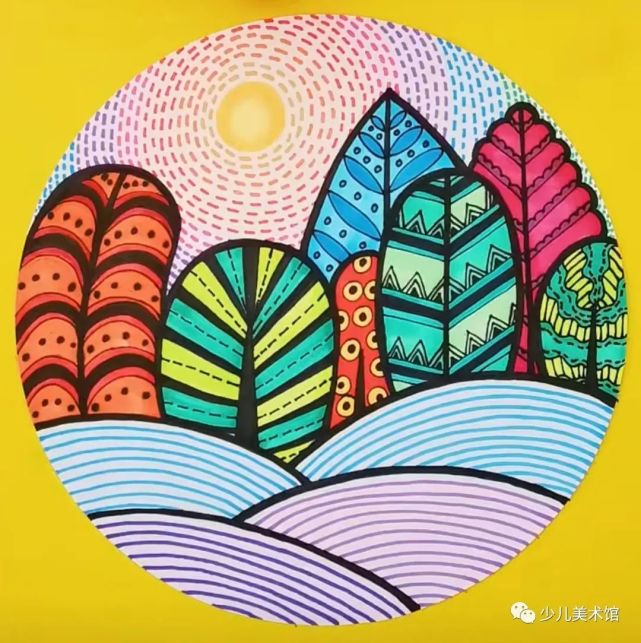 素材分享超经典儿童线描范画每张都是学习的好素材收藏上课省心啦