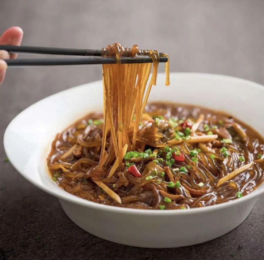 新荣记的沙蒜豆面05.