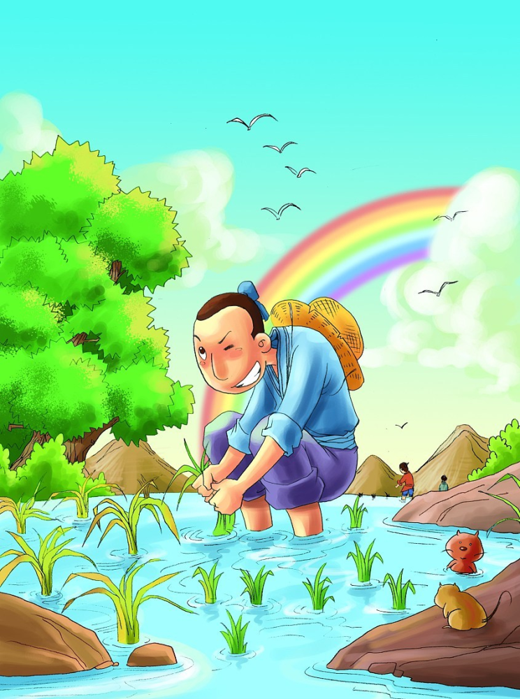 从小大家都学过"拔苗助长"的故事.