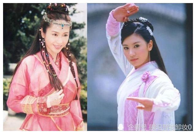 把黎姿版赵敏和贾静雯版赵敏放在一块对比,差距就出来了