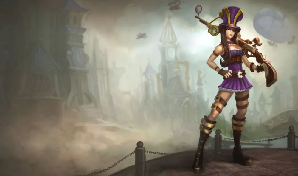 英雄联盟原画女警凯特琳