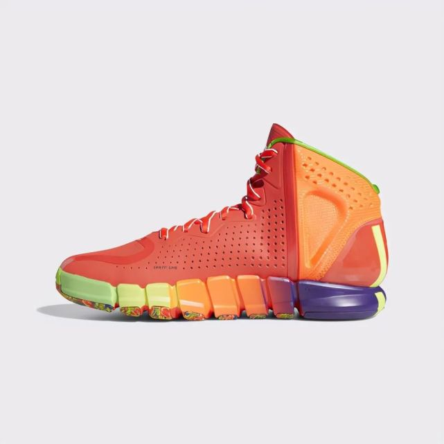 罗斯4代签名篮球鞋"霓虹"配色发售!罗斯签名球鞋迎来复刻高潮