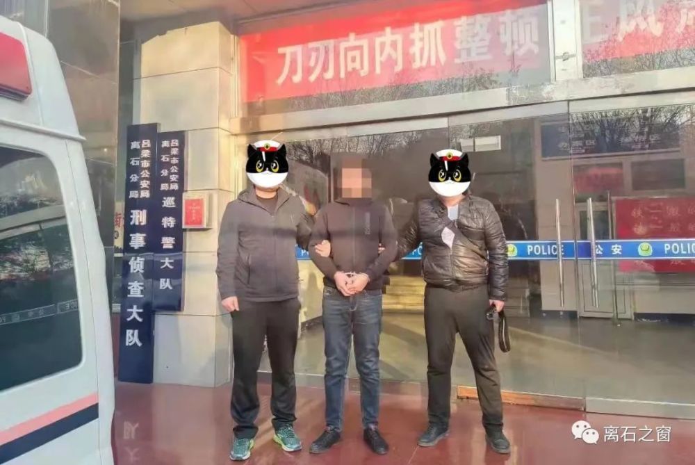 在西崖底抓获的,盗窃犯罪嫌疑人