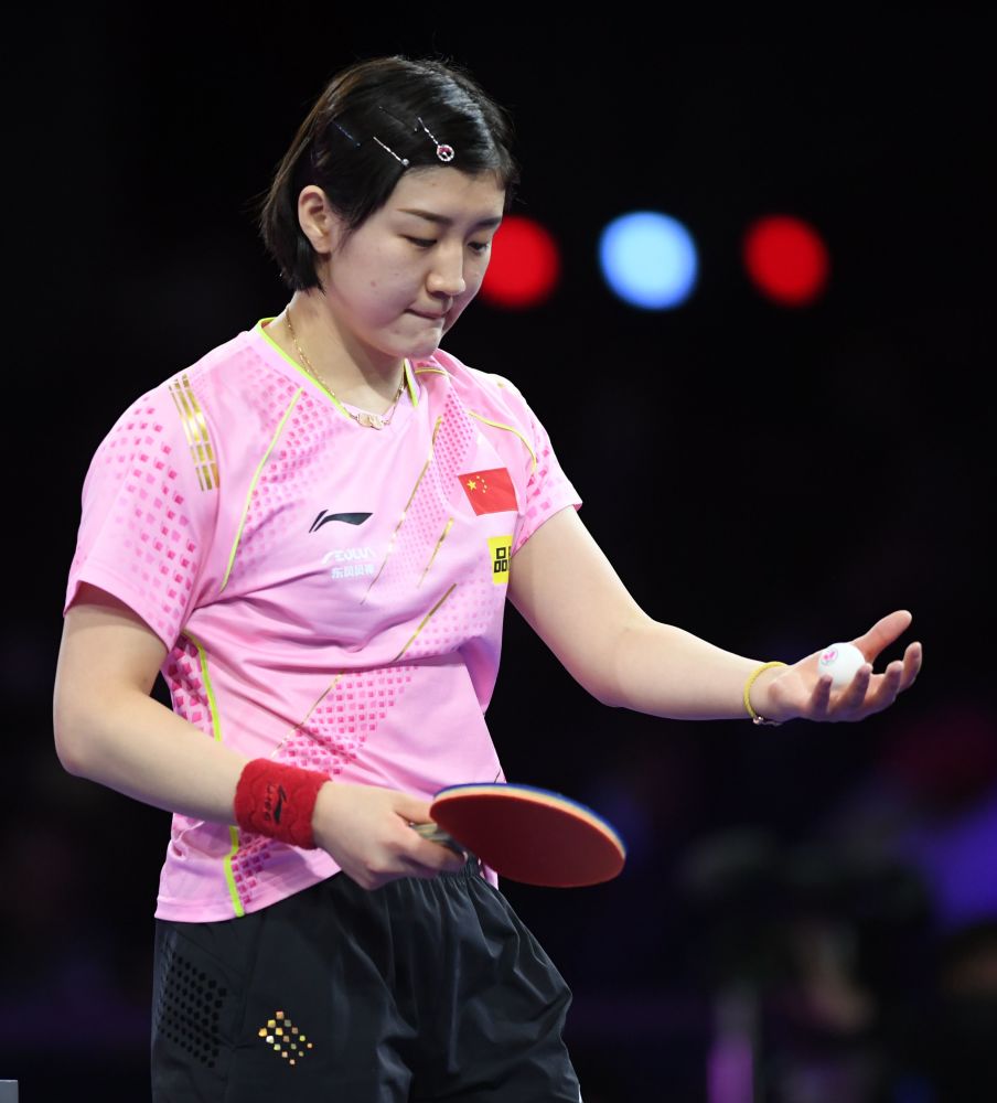 (体育)乒乓球——世乒赛:陈梦晋级八强_腾讯新闻