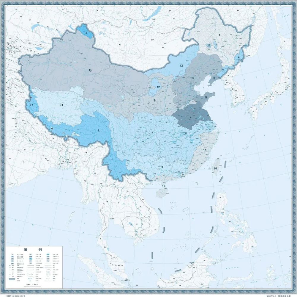 附中国31个省区市河流水系分布图!_腾讯新闻