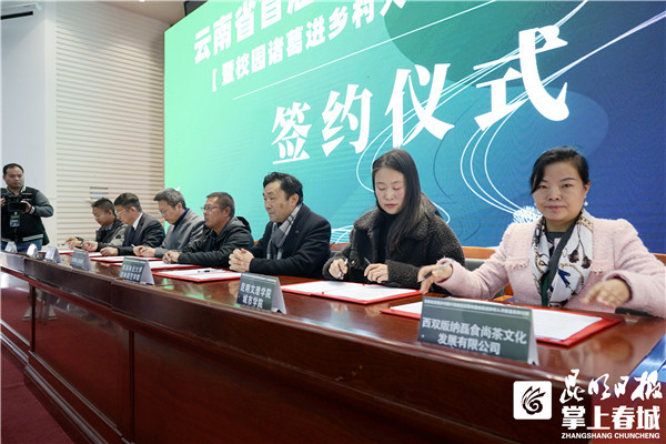 與西南林業大學園林園藝學院,雲南農業大學園林園藝學院,昆明文理學院