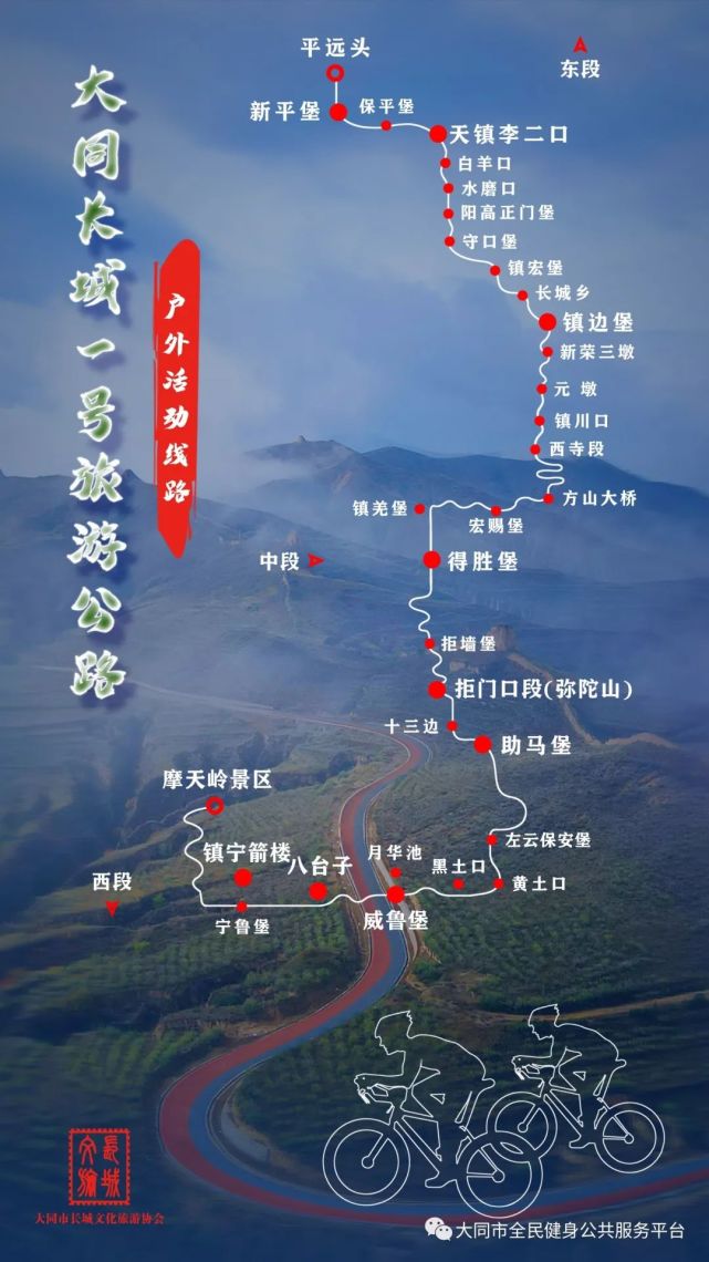 以赛事带旅游 我市"体育"做出大文章-大同长城1号旅游公路被评为"