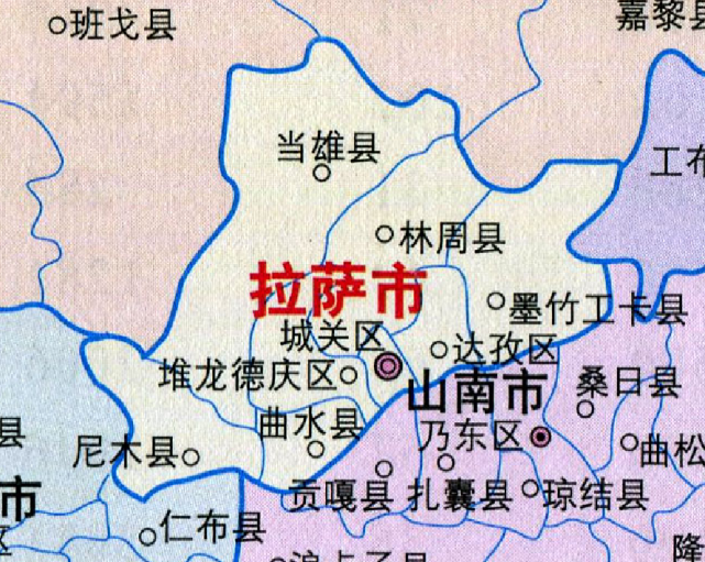 拉萨市人口分布:堆龙德庆区13.75万人,墨竹工卡县4.95万人