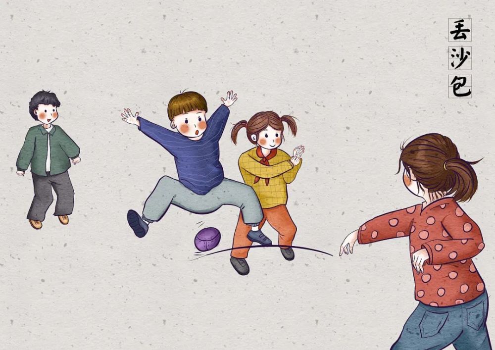 沙包能够达到寓教于乐的目的学校里也常常会有踢毽子比赛有比数量的