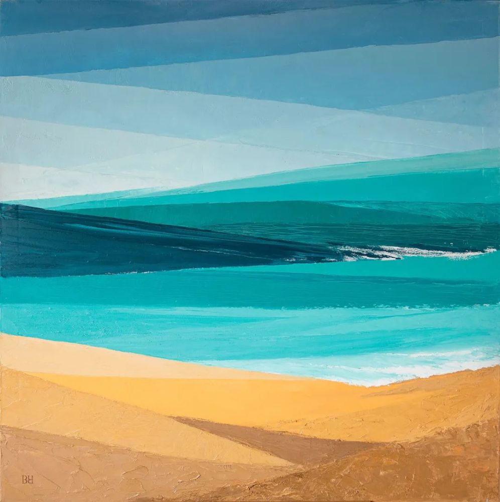 他把风景油画画到极致纯净仿佛拥有净化灵魂的力量