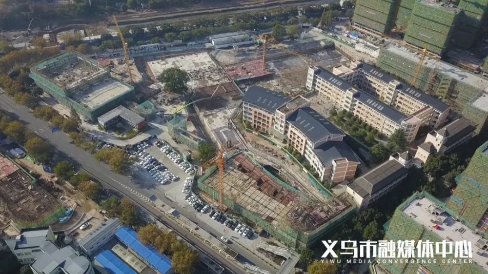 明年交付义乌老城区这所中学改扩建