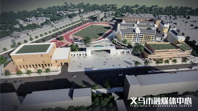 明年交付义乌老城区这所中学改扩建