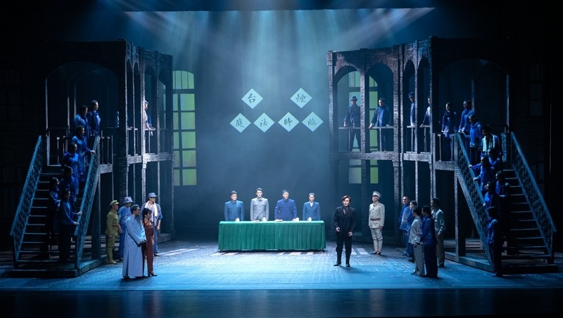 烟台首部原创音乐剧《审判日》成功首演