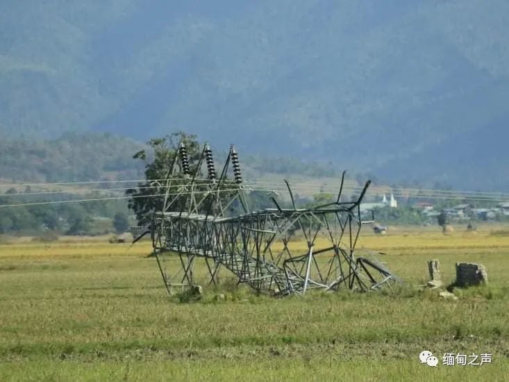向缅甸内比都、仰光输送电力的高压电塔遭武装爆破雅思外教一对一