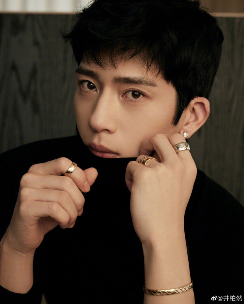 井柏然的帅很特别