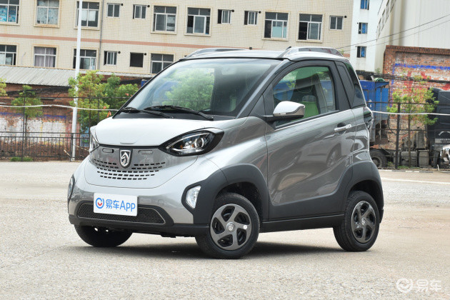 鲨向新能源宝骏e100微型车来了战力十足