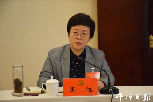 聚焦党代会王旭参加静宁县代表团讨论