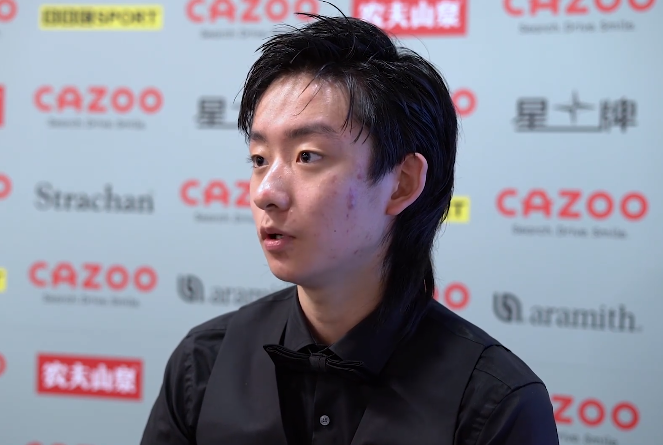 英锦赛第2轮颜丙涛平最差战绩出局吴宜泽创最佳战绩进32强