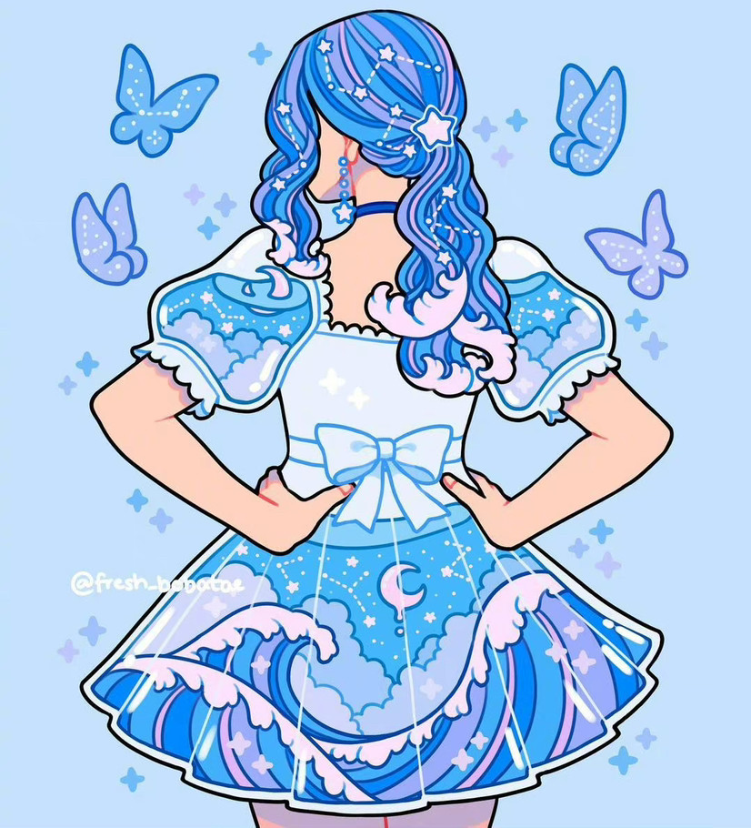 梦幻治愈的配色