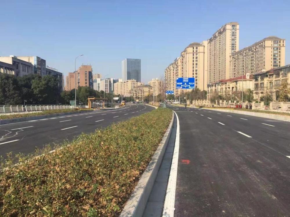 道路建成後實景.本文圖片均由市住建局提供