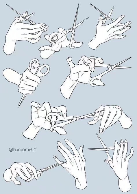 绘画素材手部素材