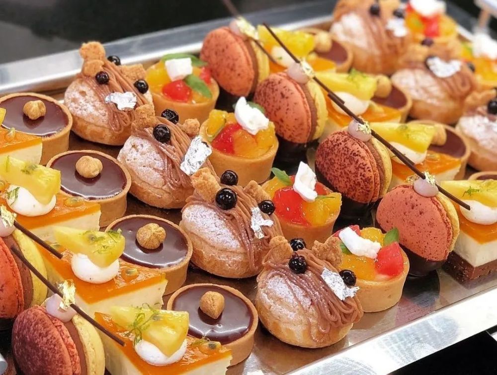 需求正旺的茶歇国外参考图片49张填充你的创意库已打包可下载