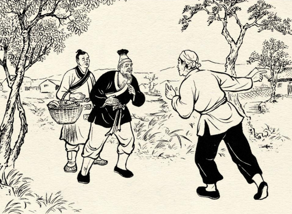 民间故事寡妇想嫁杀猪匠众人反对石匠拍腿这事好办