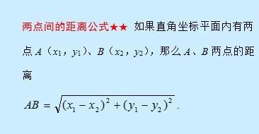第十九章 几何证明 (六,两点间距离公式及证明举例)