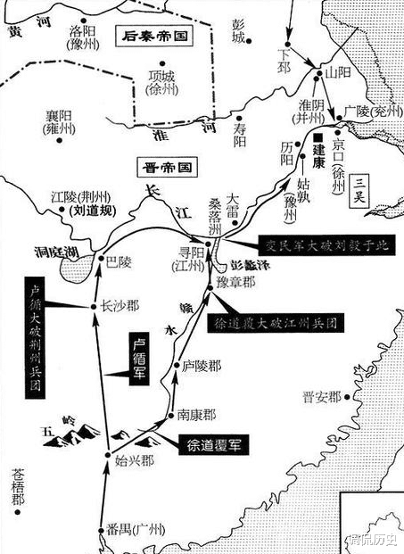 本可攻克建康的卢循,却因为害怕刘裕不敢进军,错失了宝贵战机