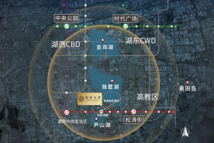 02佔位獨墅湖西,地鐵&隧道加持,交通接軌園區