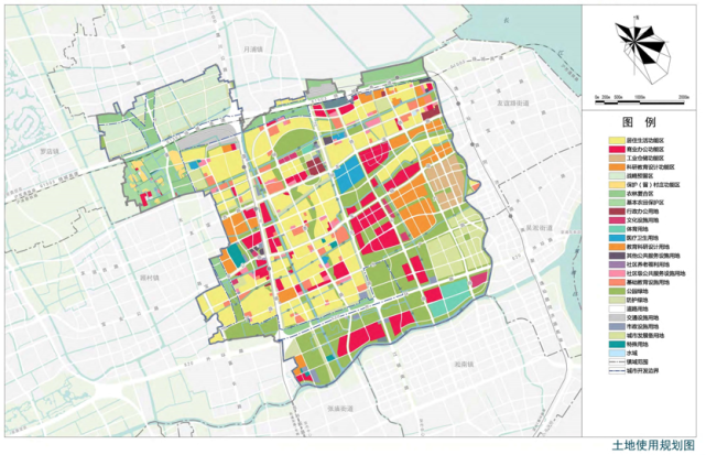 宝山区杨行镇国土空间总体规划(2021-2035)草案正在公示