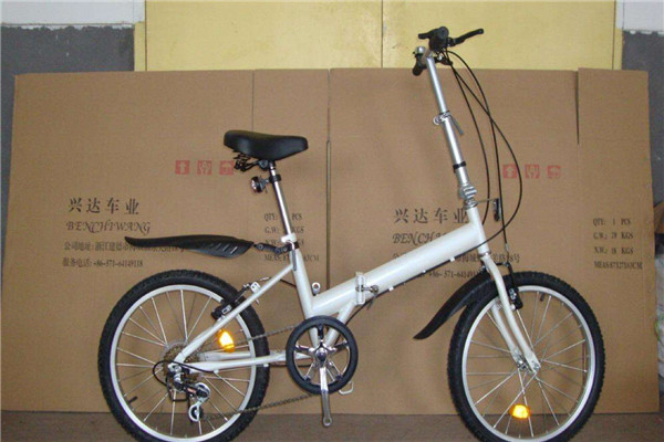 折叠自行车的便携式