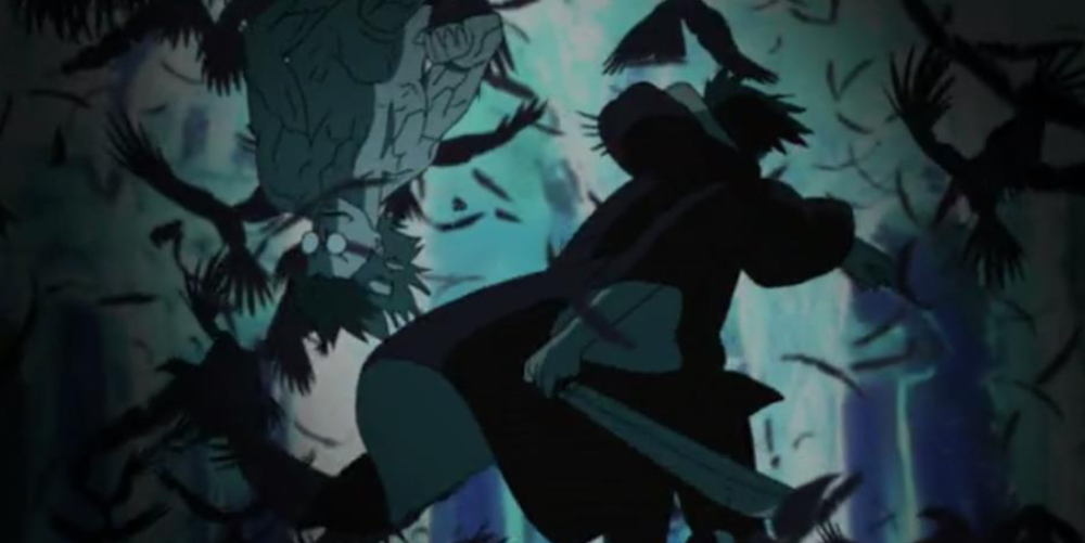 仙人兜视角是不断地循环一些片段,而在秽土鼬的视角,对面的仙人兜就是