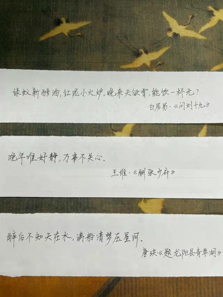 4. 绿蚁新醅酒,红泥小火炉.晚来天欲雪,能饮一杯无?
